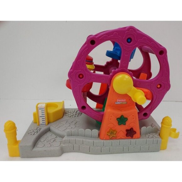 Fisher Price Little People Carnival Music Ferris Wheel Vintage 2003 - Picture 1 of 4
